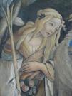 John Ruskin Sefora da Botticelli dettaglio 1874